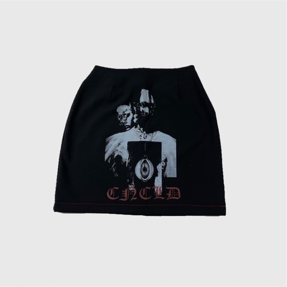 "Darkside Persona Rx-012"   
Photograph Print Mini Skirt 👁 - Picture 1 of 4